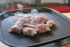 鉄板かしわ焼き