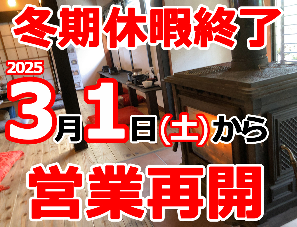 3/1 営業再開